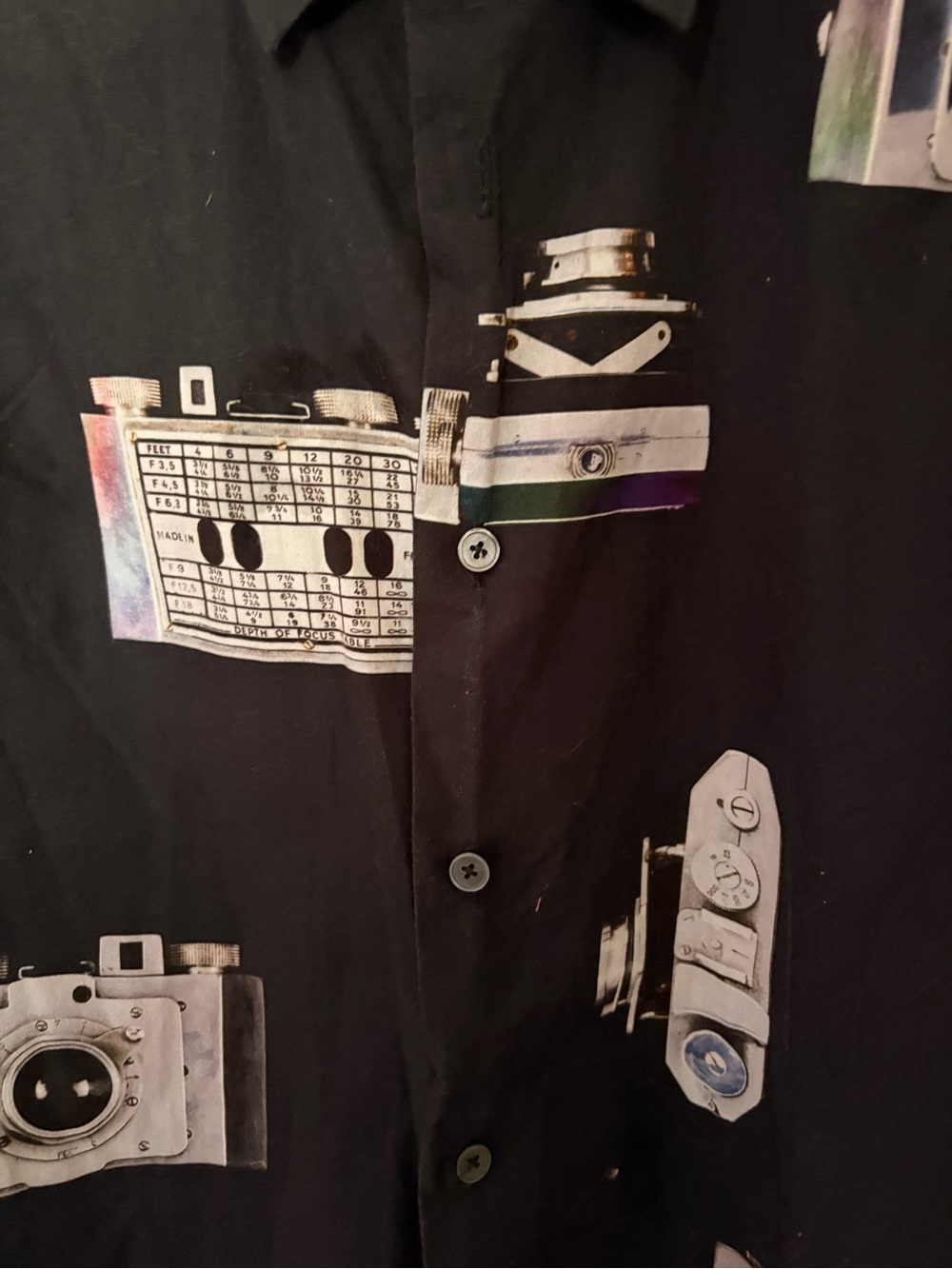 Paul Smith photography camera button up shirt - Picture 4 of 7